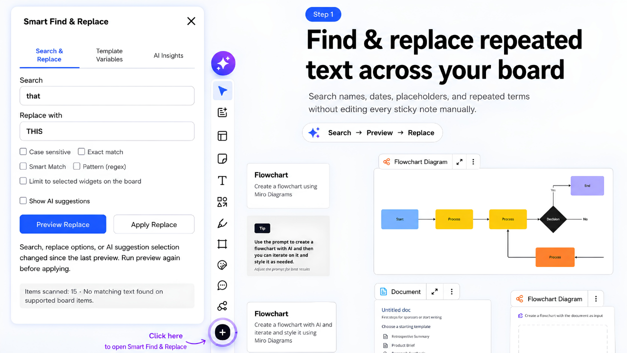 Smart Find & Replace Illustration #1